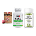 Pflanzliches Set: Sinob VEGGY + MST ArgiZinc + Sinob Curcumin – alle enthaltenen Artikel