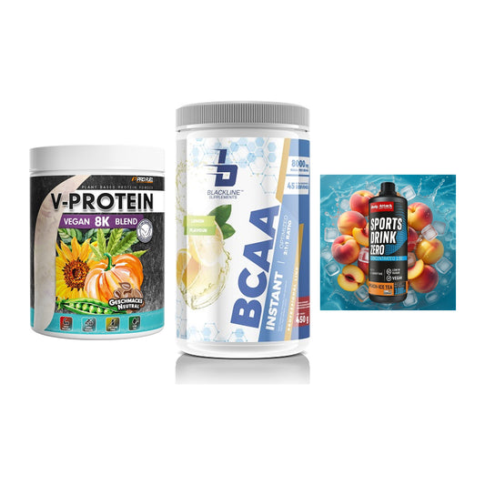 Pflanzliches Set: ProFuel V-Prote + Blackline + Body Attack – alle enthaltenen Artikel