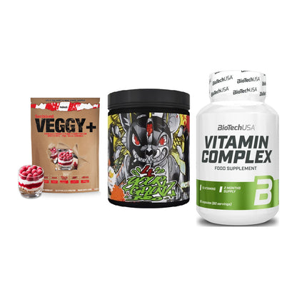 Pflanzliches Set: Sinob VEGGY + BPS-Pharma + BioTech Vitamin – alle enthaltenen Artikel
