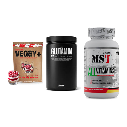 Pflanzliches Set: Sinob VEGGY + Big Zone + MST All Vitamin – alle enthaltenen Artikel