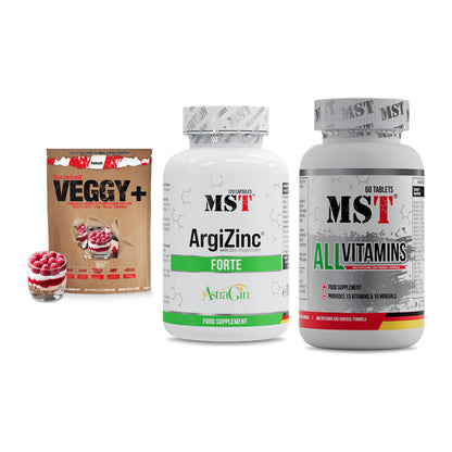 Pflanzliches Set: Sinob VEGGY + MST ArgiZinc + MST All Vitamin – alle enthaltenen Artikel