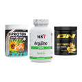 Pflanzliches Set: ProFuel V-Prote + MST ArgiZinc + GN Base Powder – alle enthaltenen Artikel