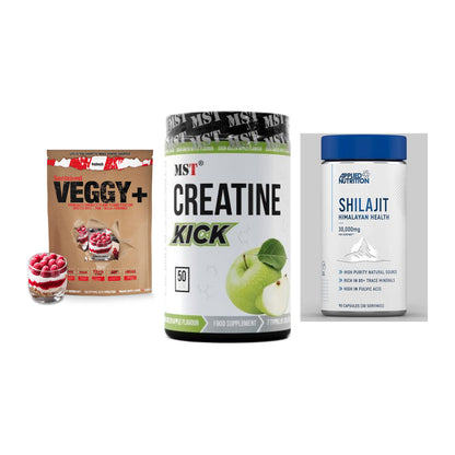 Pflanzliches Set: Sinob VEGGY + MST Creatine + Applied Nutriti – alle enthaltenen Artikel