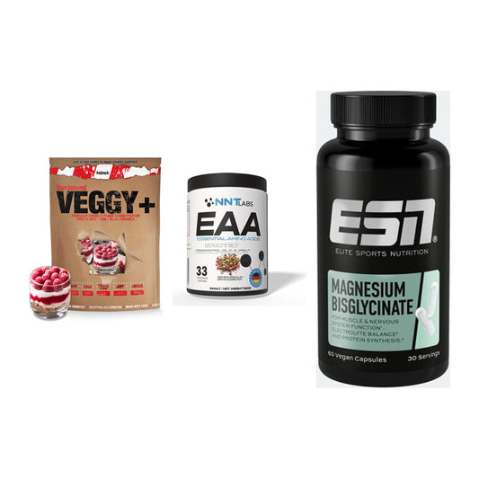 Pflanzliches Set: Sinob VEGGY + NNT EAA + ESN Magnesium – alle enthaltenen Artikel