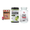 Pflanzliches Set: Sinob VEGGY + MST Creatine + #GYMJUICE ZINC – alle enthaltenen Artikel