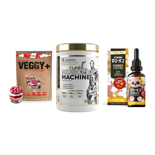 Pflanzliches Set: Sinob VEGGY + Kevin Levrone + ProFuel VITAMIN – alle enthaltenen Artikel