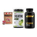 Pflanzliches Set: Sinob VEGGY + MST Creatine + GN Vitamin – alle enthaltenen Artikel