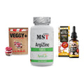 Pflanzliches Set: Sinob VEGGY + MST ArgiZinc + ProFuel VITAMIN – alle enthaltenen Artikel