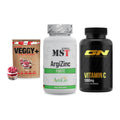 Pflanzliches Set: Sinob VEGGY + MST ArgiZinc + GN Vitamin C – alle enthaltenen Artikel