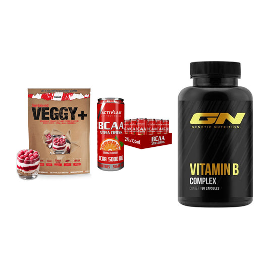 Pflanzliches Set: Sinob VEGGY + Activlab BCAA + GN Vitamin – alle enthaltenen Artikel
