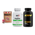 Pflanzliches Set: Sinob VEGGY + MST ArgiZinc + GN Vitamin C – alle enthaltenen Artikel