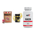 Pflanzliches Set: Sinob VEGGY + GN EAA Xtreme + MST Niacin – alle enthaltenen Artikel