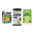Pflanzliches Set: ProFuel V-Prote + MST Creatine + Olimp Iso Plus – alle enthaltenen Artikel