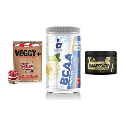 Pflanzliches Set: Sinob VEGGY + Blackline + Peak Magnesium – alle enthaltenen Artikel