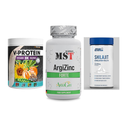 Pflanzliches Set: ProFuel V-Prote + MST ArgiZinc + Applied Nutriti – alle enthaltenen Artikel
