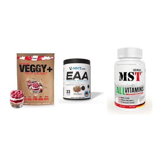 Pflanzliches Set: Sinob VEGGY + NNT EAA + MST All Vitamin – alle enthaltenen Artikel
