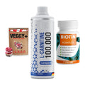 Pflanzliches Set: Sinob VEGGY + MST L-Carnitine + ProFuel BIOTIN – alle enthaltenen Artikel