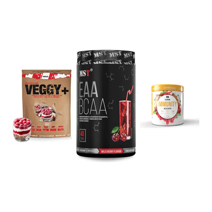 Pflanzliches Set: Sinob VEGGY + MST EAA & BCAA + FA Nutrition – alle enthaltenen Artikel