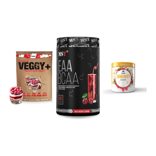 Pflanzliches Set: Sinob VEGGY + MST EAA & BCAA + FA Nutrition – alle enthaltenen Artikel
