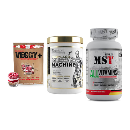 Pflanzliches Set: Sinob VEGGY + Kevin Levrone + MST All Vitamin – alle enthaltenen Artikel