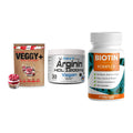 Pflanzliches Set: Sinob VEGGY + NNT Arginin HCL + ProFuel BIOTIN – alle enthaltenen Artikel