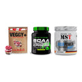 Pflanzliches Set: Sinob VEGGY + Scitec BCAA + MST Aqua Power – alle enthaltenen Artikel