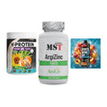 Pflanzliches Set: ProFuel V-Prote + MST ArgiZinc + Body Attack – alle enthaltenen Artikel