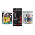 Pflanzliches Set: ProFuel V-Prote + MST EAA & BCAA + MST Aqua Power – alle enthaltenen Artikel