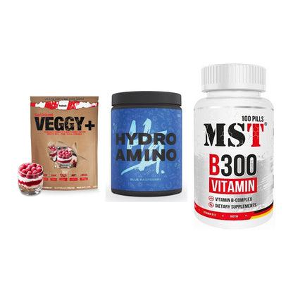 Pflanzliches Set: Sinob VEGGY + Nanosupps Hydro + MST B300 – alle enthaltenen Artikel