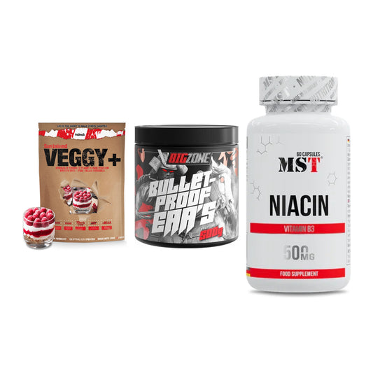 Pflanzliches Set: Sinob VEGGY + Big Zone + MST Niacin – alle enthaltenen Artikel