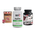 Pflanzliches Set: Sinob VEGGY + MST ArgiZinc + Big Zone – alle enthaltenen Artikel