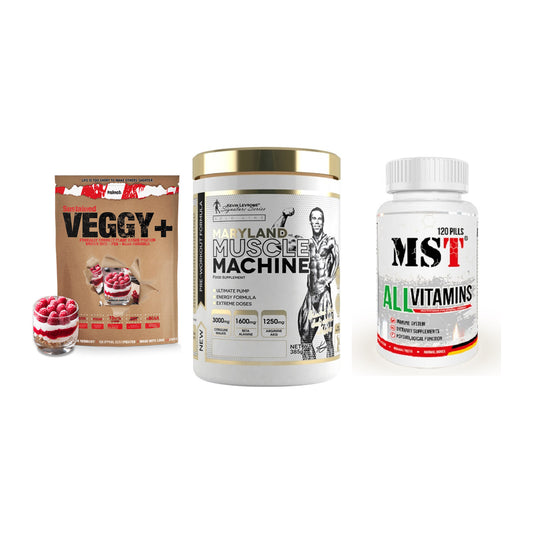 Pflanzliches Set: Sinob VEGGY + Kevin Levrone + MST All Vitamin – alle enthaltenen Artikel