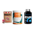 Pflanzliches Set: Sinob VEGGY + ProFuel Glutami + Scitec ZMB – alle enthaltenen Artikel