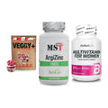 Pflanzliches Set: Sinob VEGGY + MST ArgiZinc + BioTech Multivi – alle enthaltenen Artikel
