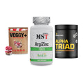 Pflanzliches Set: Sinob VEGGY + MST ArgiZinc + Dedicated Alpha – alle enthaltenen Artikel