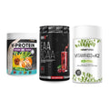 Pflanzliches Set: ProFuel V-Prote + MST EAA & BCAA + Sinob Vitamin – alle enthaltenen Artikel