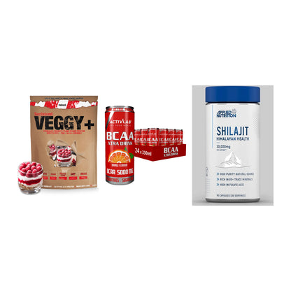 Pflanzliches Set: Sinob VEGGY + Activlab BCAA + Applied Nutriti – alle enthaltenen Artikel