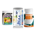 Pflanzliches Set: ProFuel V-Prote + Blackline + ProFuel BIOTIN – alle enthaltenen Artikel