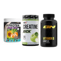 Pflanzliches Set: ProFuel V-Prote + MST Creatine + GN Vitamin – alle enthaltenen Artikel