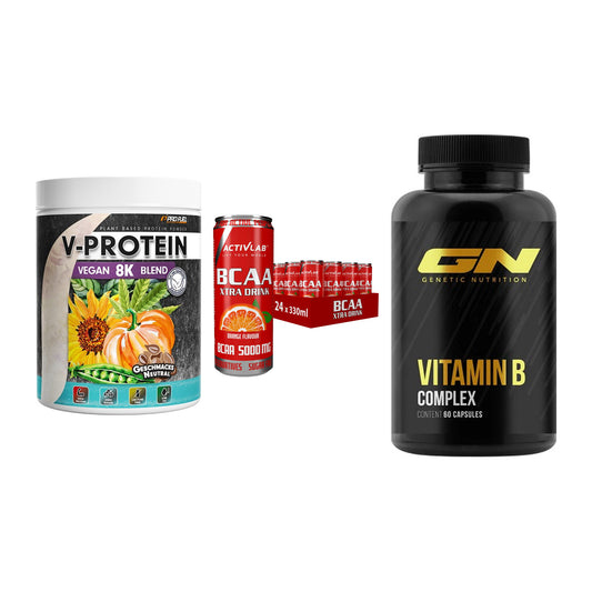 Pflanzliches Set: ProFuel V-Prote + Activlab BCAA + GN Vitamin – alle enthaltenen Artikel