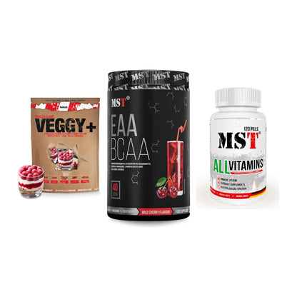 Pflanzliches Set: Sinob VEGGY + MST EAA & BCAA + MST All Vitamin – alle enthaltenen Artikel