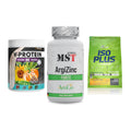 Pflanzliches Set: ProFuel V-Prote + MST ArgiZinc + Olimp Iso Plus – alle enthaltenen Artikel