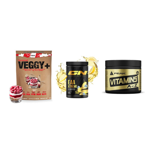 Pflanzliches Set: Sinob VEGGY + GN EAA Xtreme + Peak Vitamin – alle enthaltenen Artikel