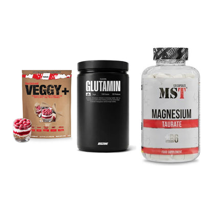 Pflanzliches Set: Sinob VEGGY + Big Zone + MST Magnesium – alle enthaltenen Artikel