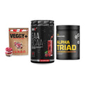 Pflanzliches Set: Sinob VEGGY + MST EAA & BCAA + Dedicated Alpha – alle enthaltenen Artikel