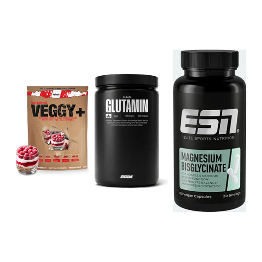 Pflanzliches Set: Sinob VEGGY + Big Zone + ESN Magnesium – alle enthaltenen Artikel