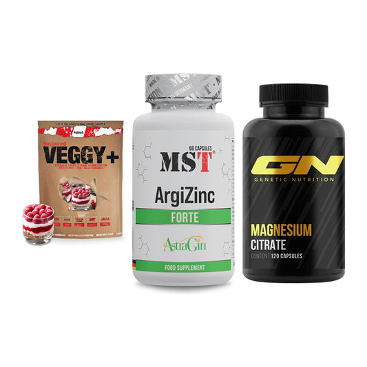 Pflanzliches Set: Sinob VEGGY + MST ArgiZinc + GN Magnesium – alle enthaltenen Artikel