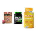 Pflanzliches Set: Sinob VEGGY + Scitec BCAA + INLEAD Vitamin – alle enthaltenen Artikel