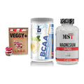 Pflanzliches Set: Sinob VEGGY + Blackline + MST Magnesium – alle enthaltenen Artikel