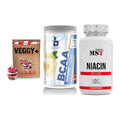 Pflanzliches Set: Sinob VEGGY + Blackline + MST Niacin – alle enthaltenen Artikel